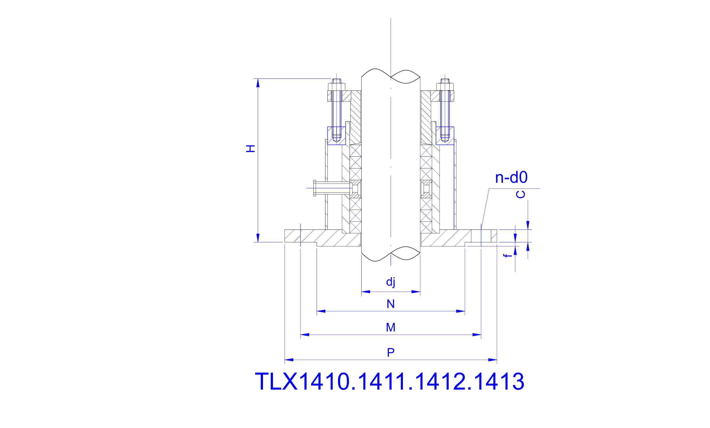 TLX1410,1411,1412,1413型號(hào)攪拌機(jī)填料箱 TLX1410,1411,1412,1413型號(hào)攪拌機(jī)填料箱設(shè)計(jì)圖
