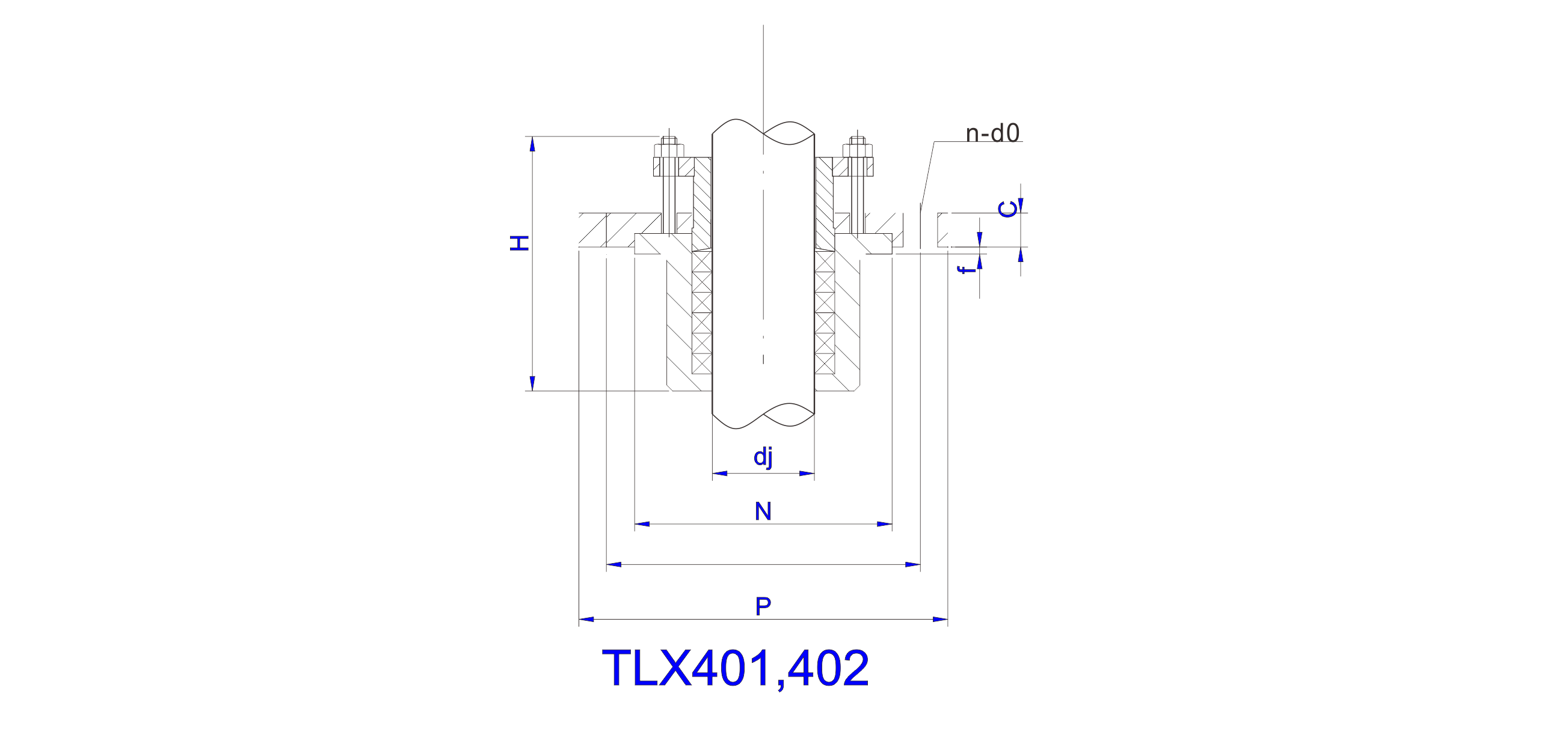 TLX401,TLX402型下伸式攪拌機(jī)填料箱 TLX401,TLX402型下伸式攪拌機(jī)填料箱設(shè)計(jì)圖